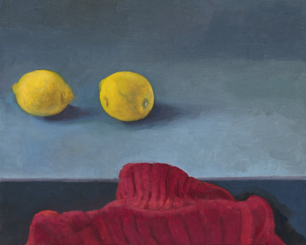 Limones y jersey rojo