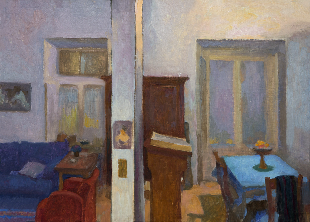La columna del salón