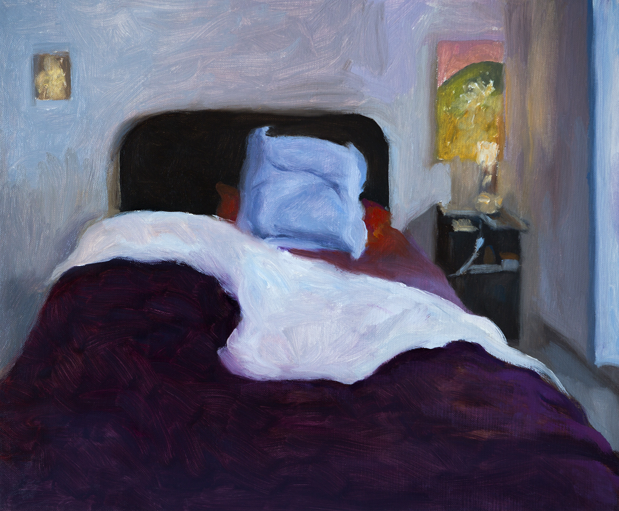 Cama morada