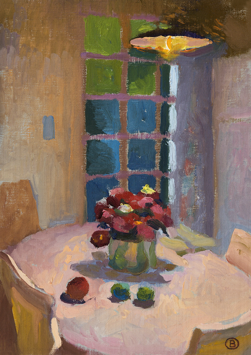 Ramo de rosas nocturno