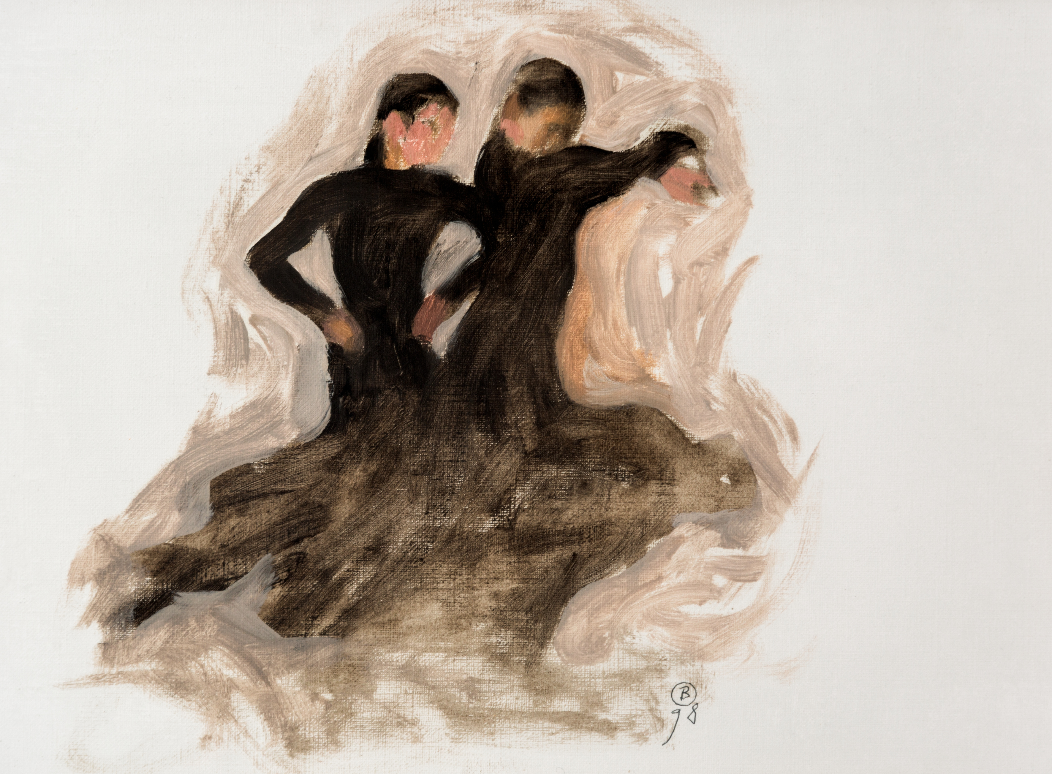 Dos bailaoras negras