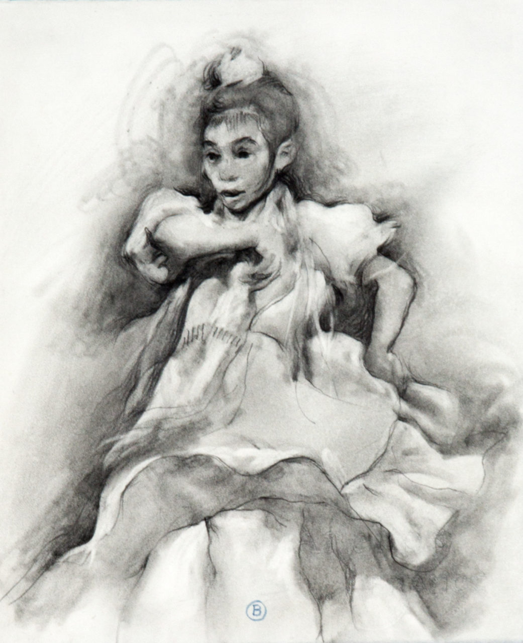 Niña flamenca