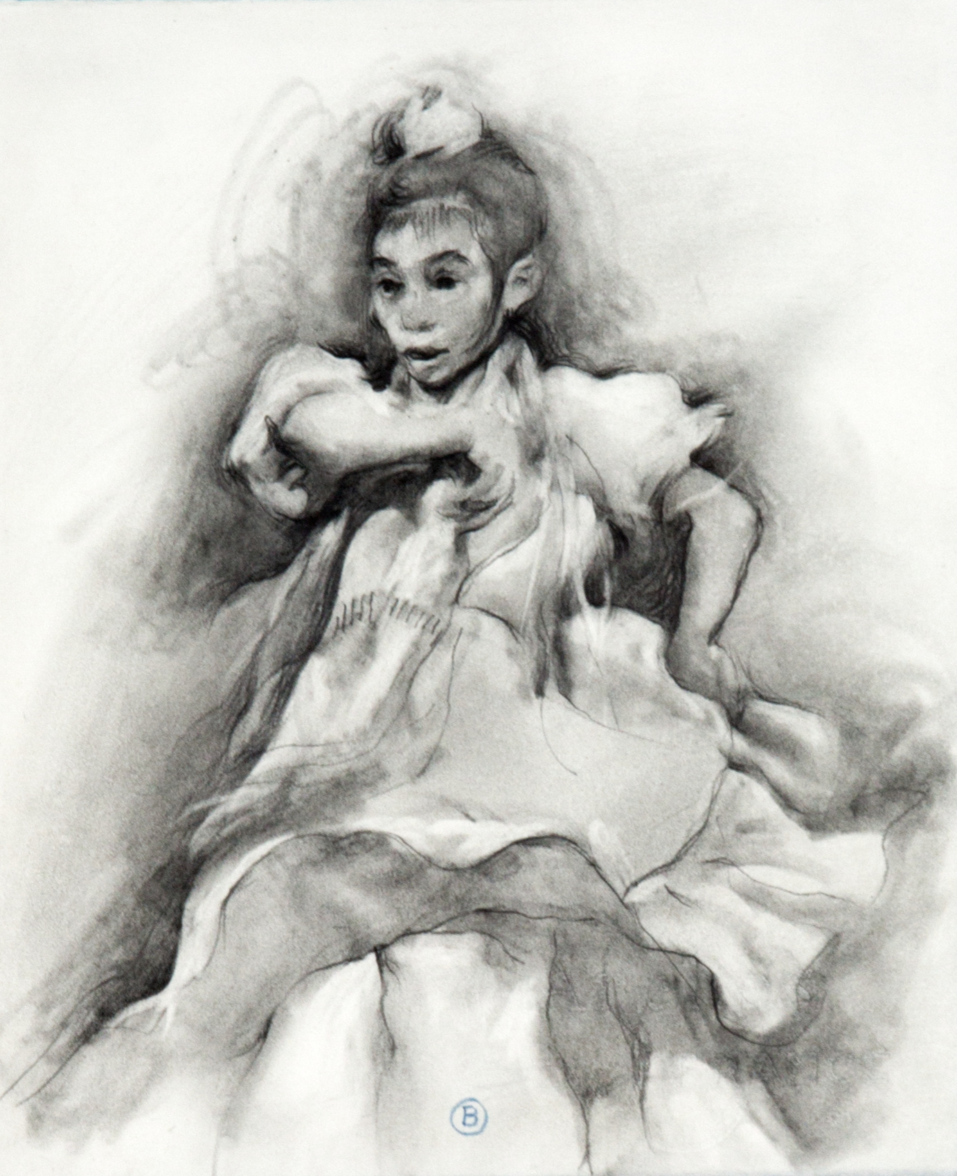 Niña flamenca