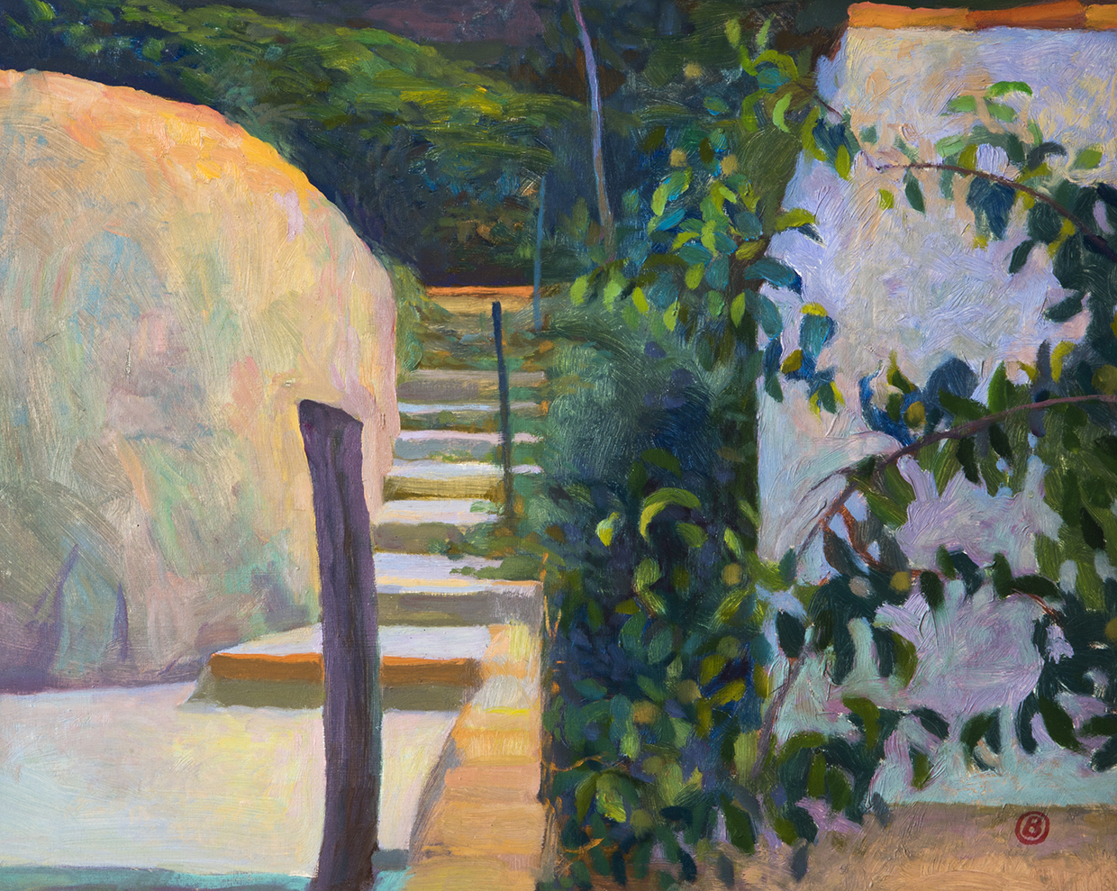 Escalera en la sierra