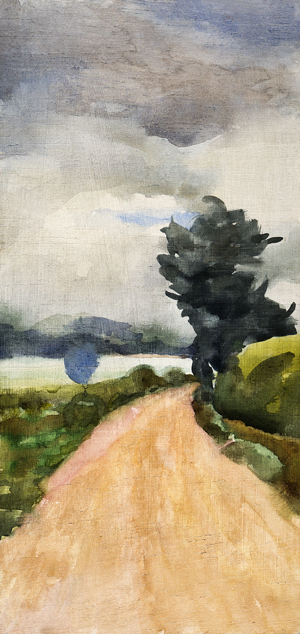 Camino al lago