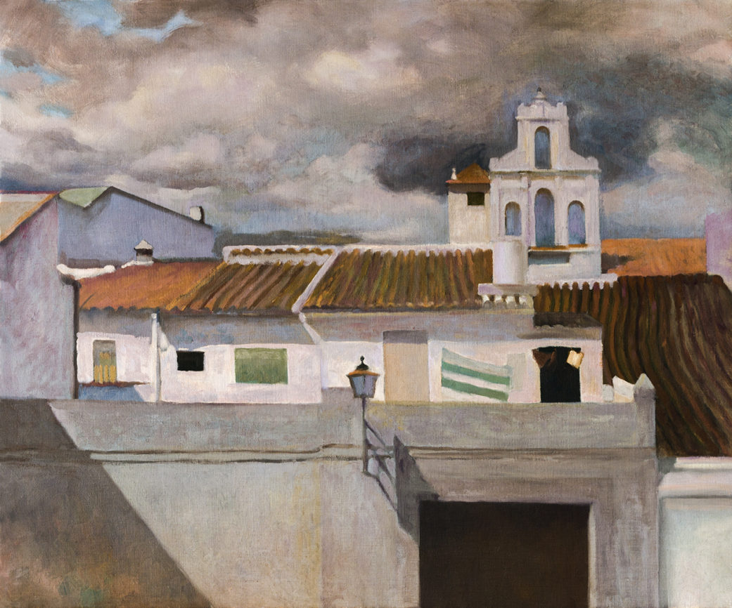 Espadaña tejas
