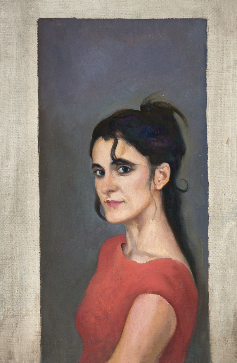 Beatriz de rojo