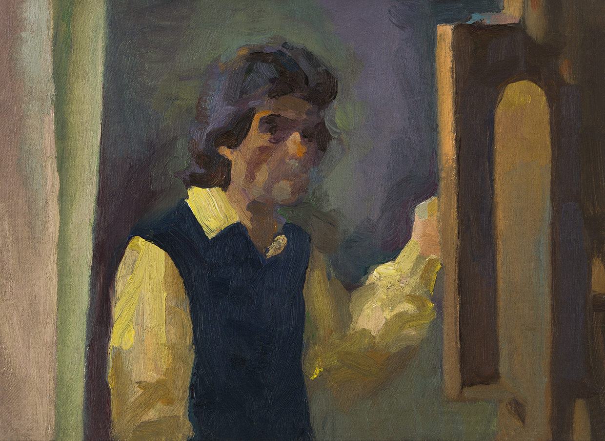 Autorretrato pintando