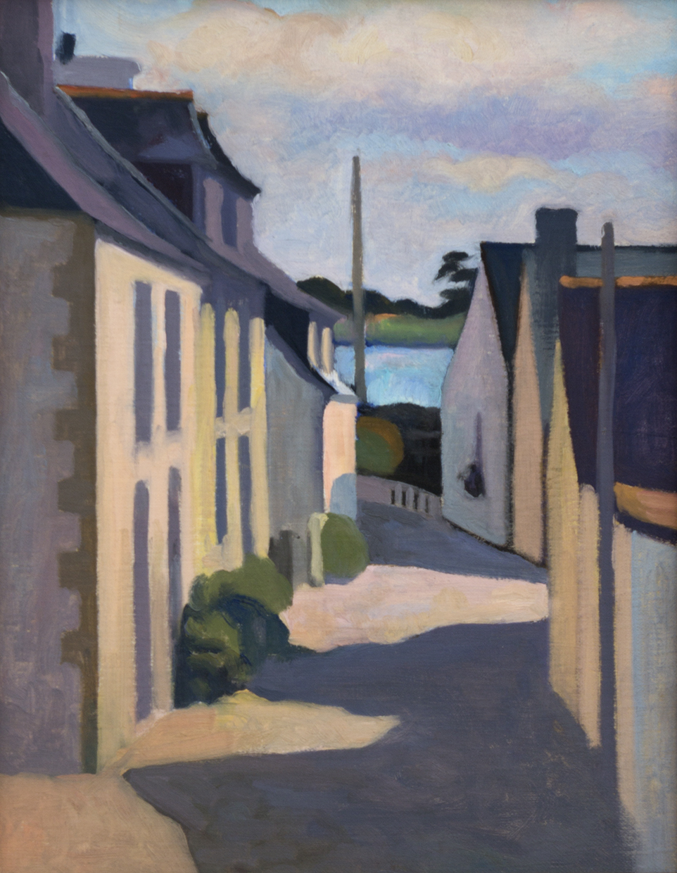 Village breton au soleil