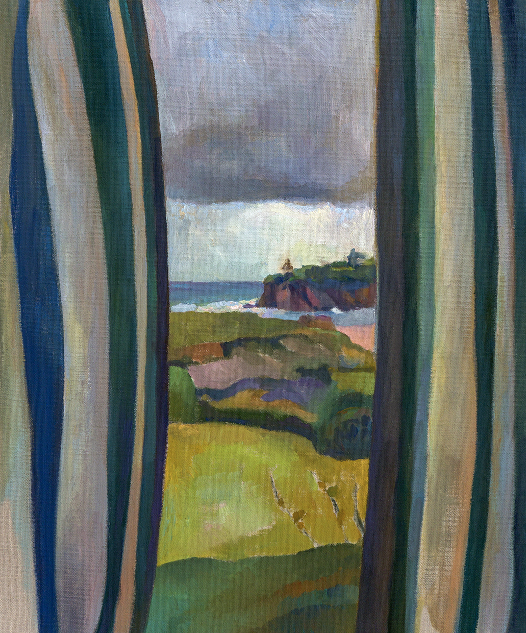 Entre cortinas de rayas
