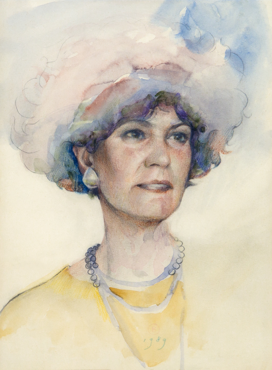 Christiane au collier