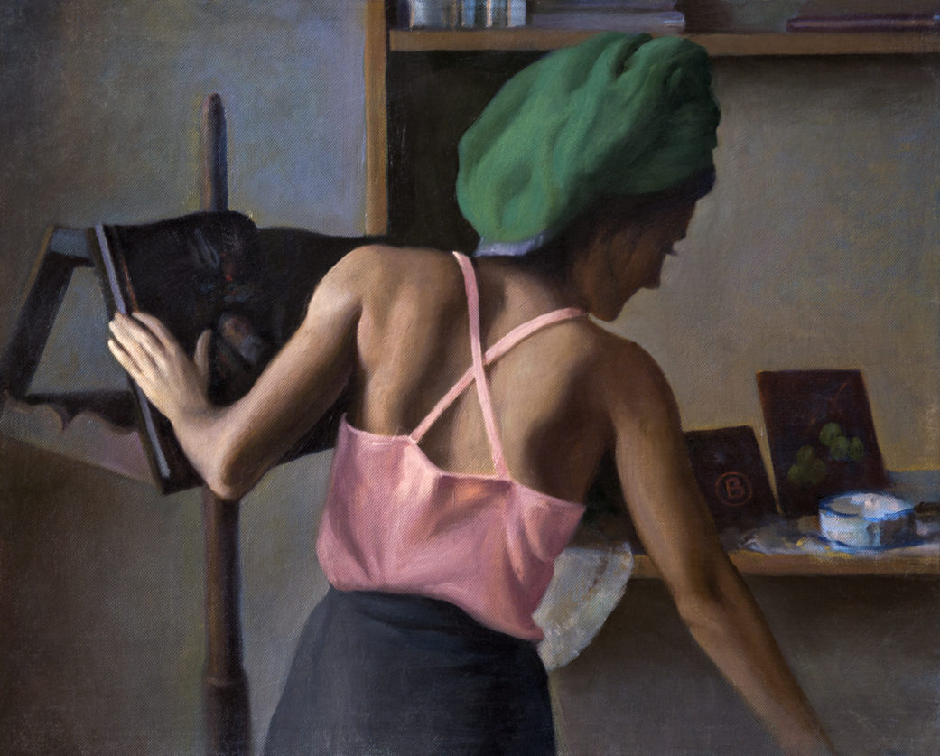 Turbante verde