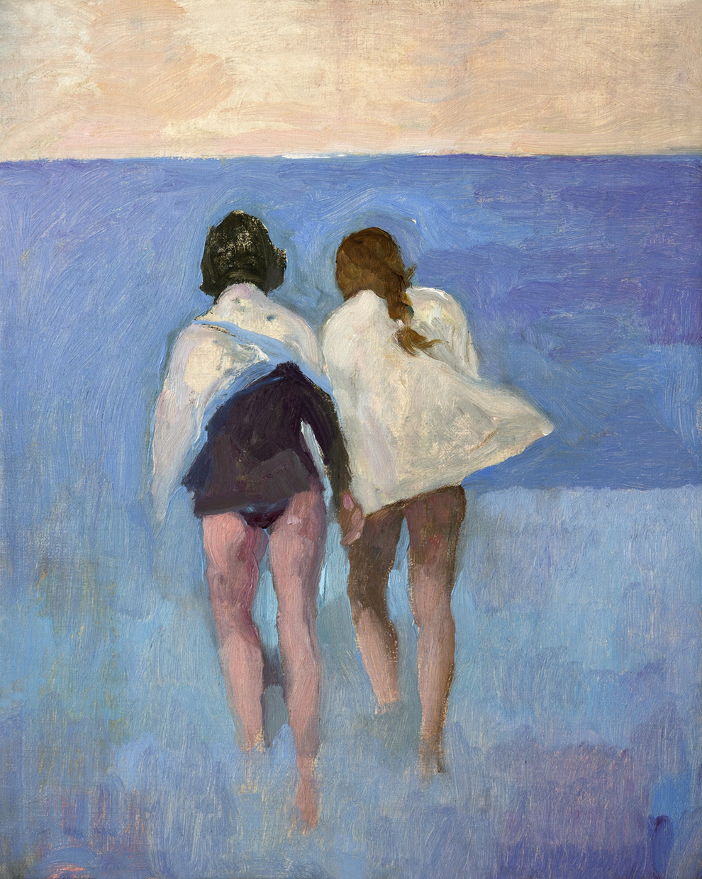 Niñas playa