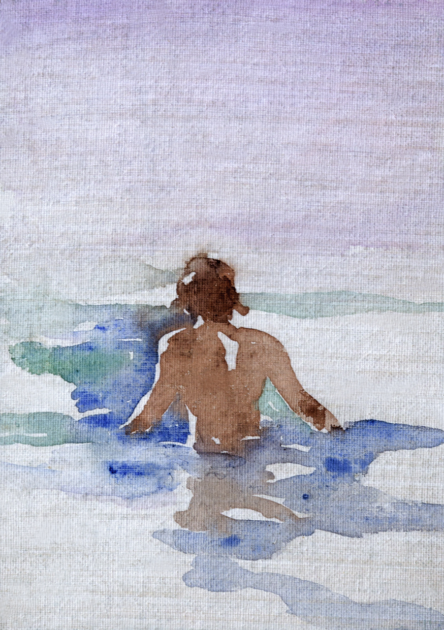 Le bain de Félix