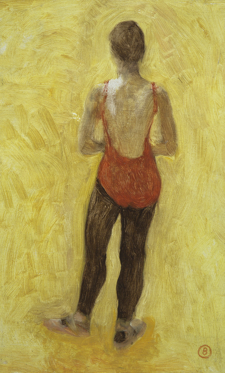 Bailarina de espaldas