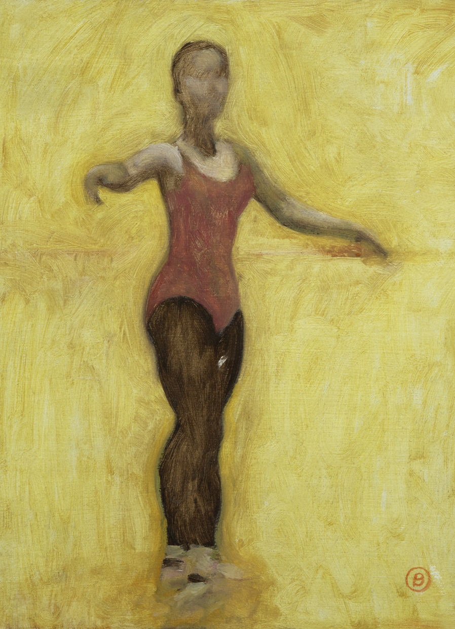 Bailarina ensayando