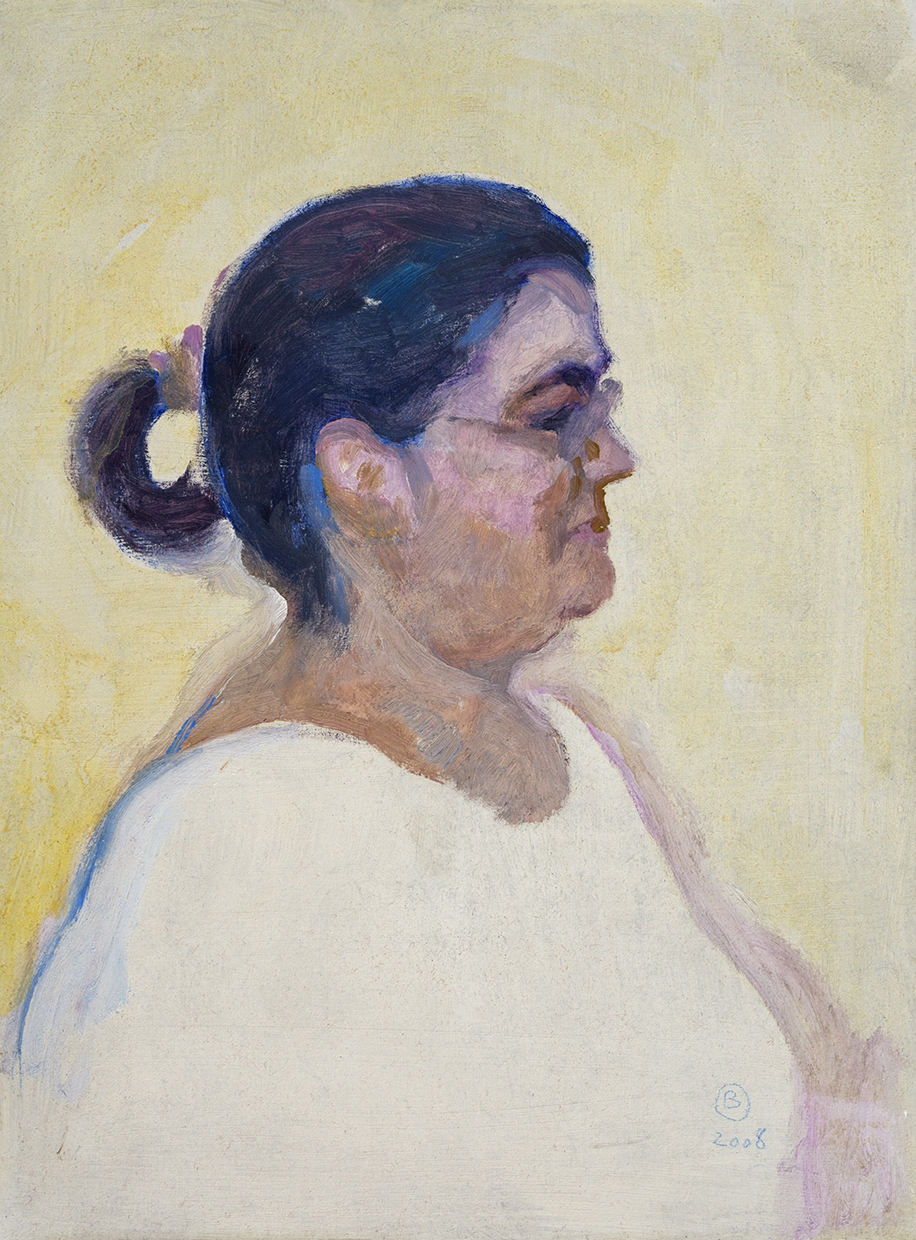 Mujer de perfil