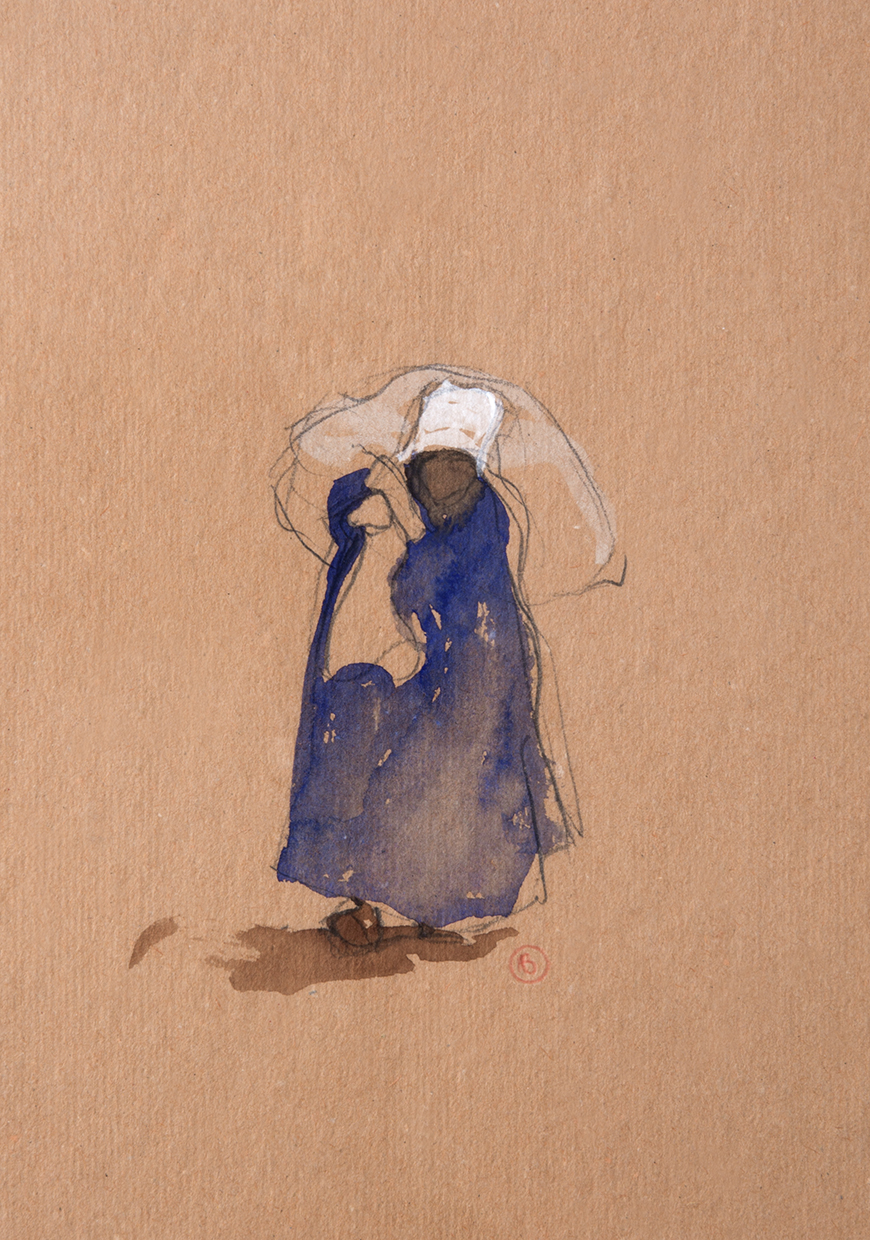 Femme au fardeau